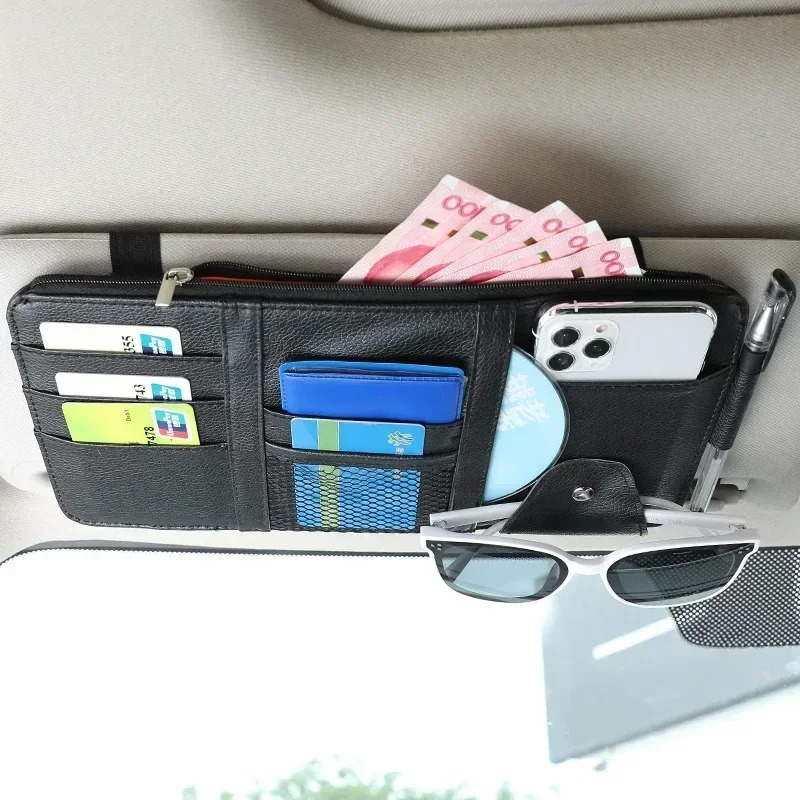 Tech Accessories Bag - Organizador de Visor Solar para Carro,