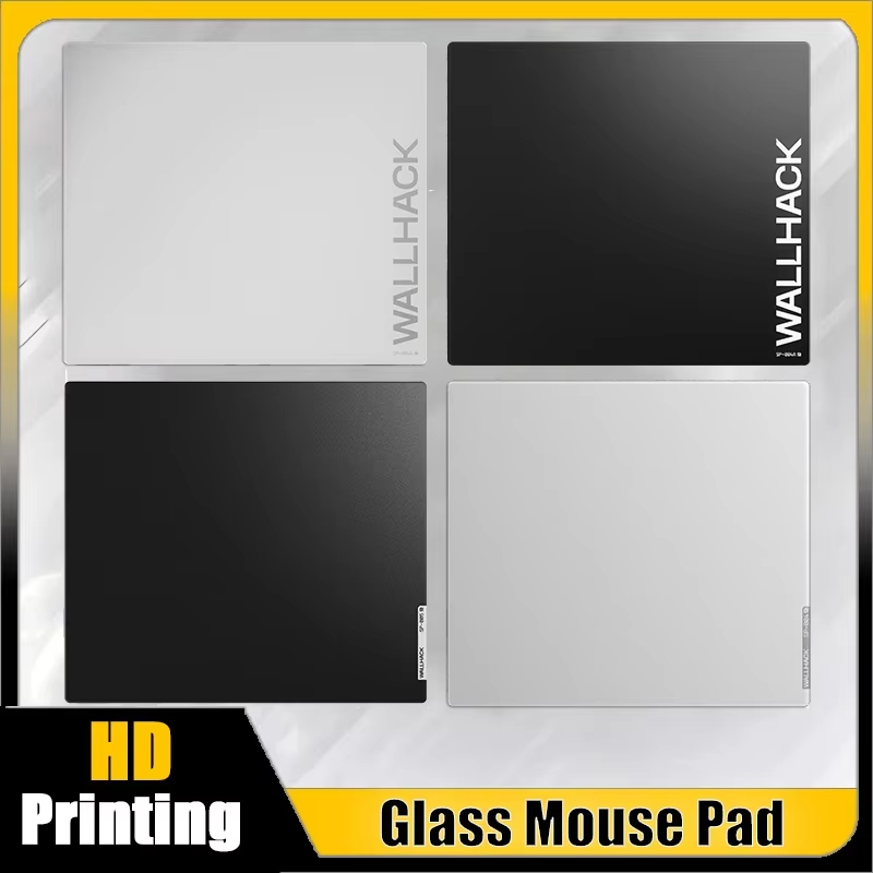 Tech Desktop Accessories - Mouse Pad Gamer de Vidro Temperado