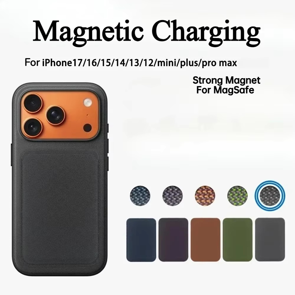 Tech Woven Accessories - Capa Carteira Magnética de Luxo com