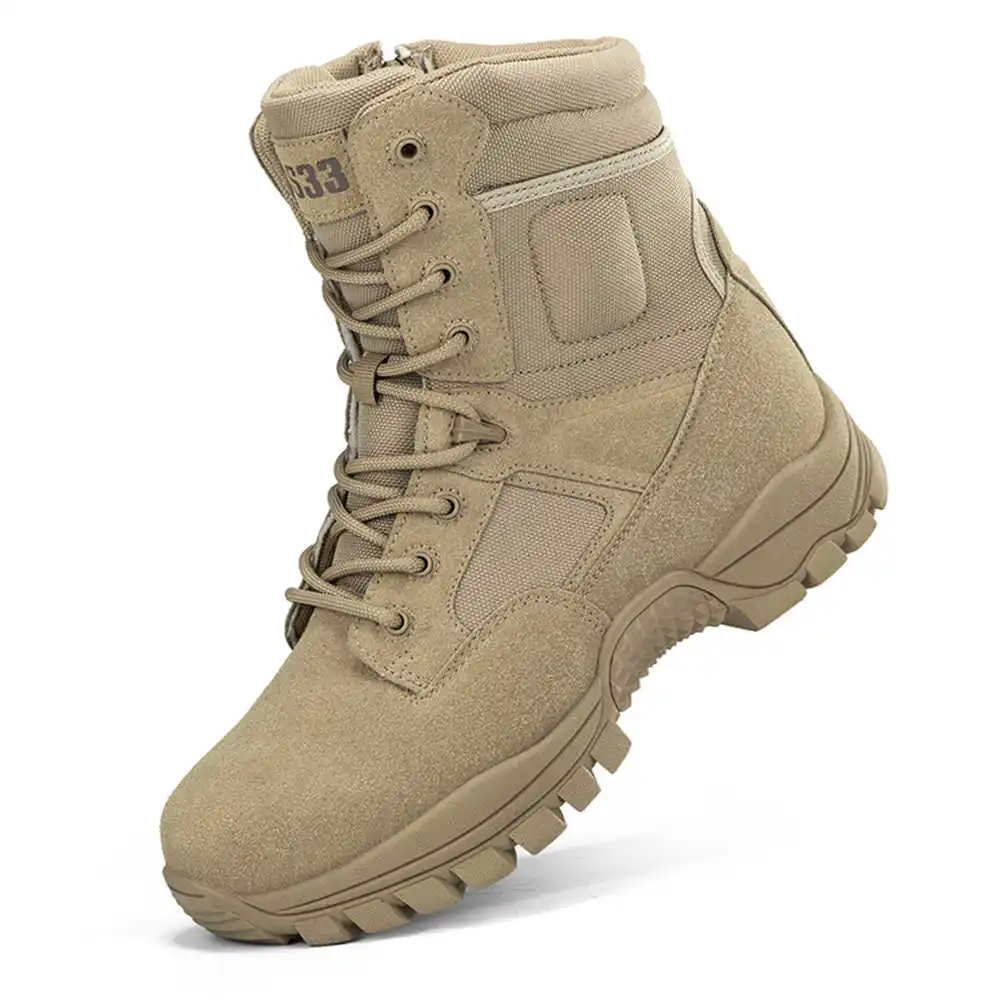 Tech Accessories Designer - Botas de caminhada de couro genuíno