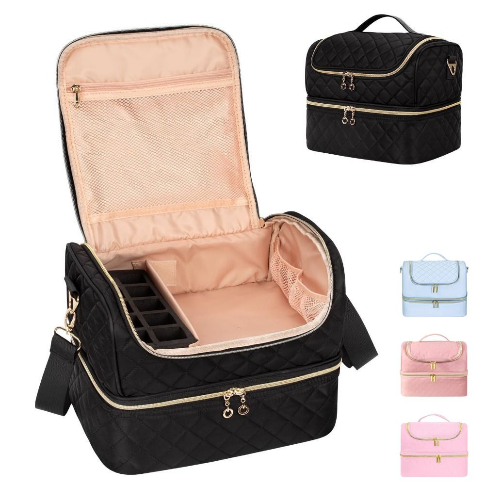 Tech Woven Accessories - Bolsa Organizadora de Esmaltes de Dupla