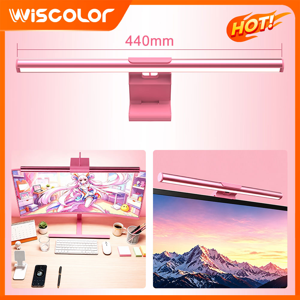 Tech Desktop Accessories - Barra de Luz LED para Monitor,