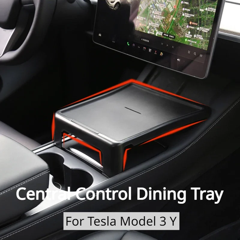 Tech Desktop Accessories - Bandeja de jantar para Tesla Model