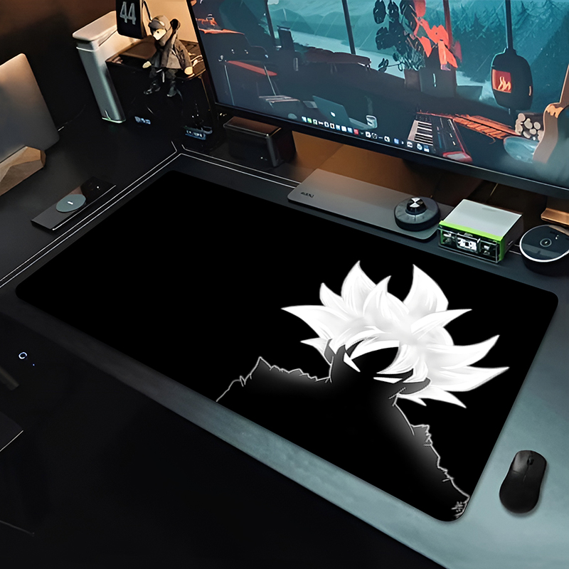 Mouse Pad Grande DBZ Black Ani - Tech Accessories For Desk avaliação e preço