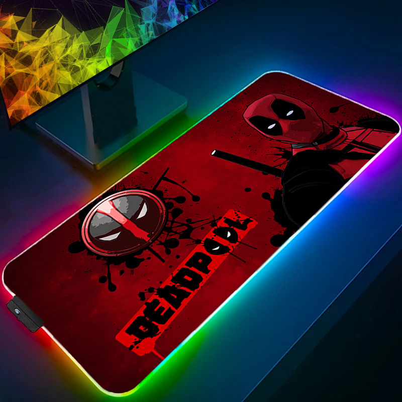 Led mouse pad jogos backlight  - Tech Accessories For Desk avaliação e preço
