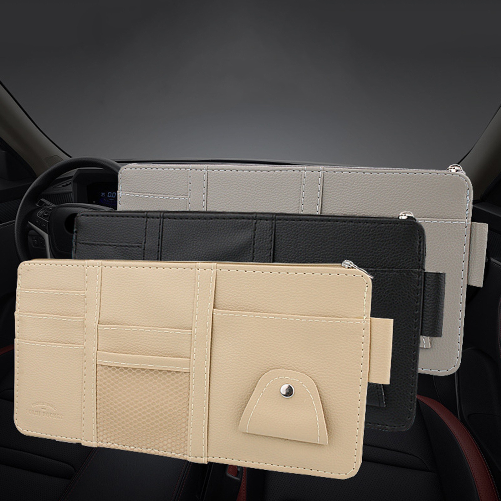 Organizador de Visor Solar par - Tech Accessories Bag avaliação e preço