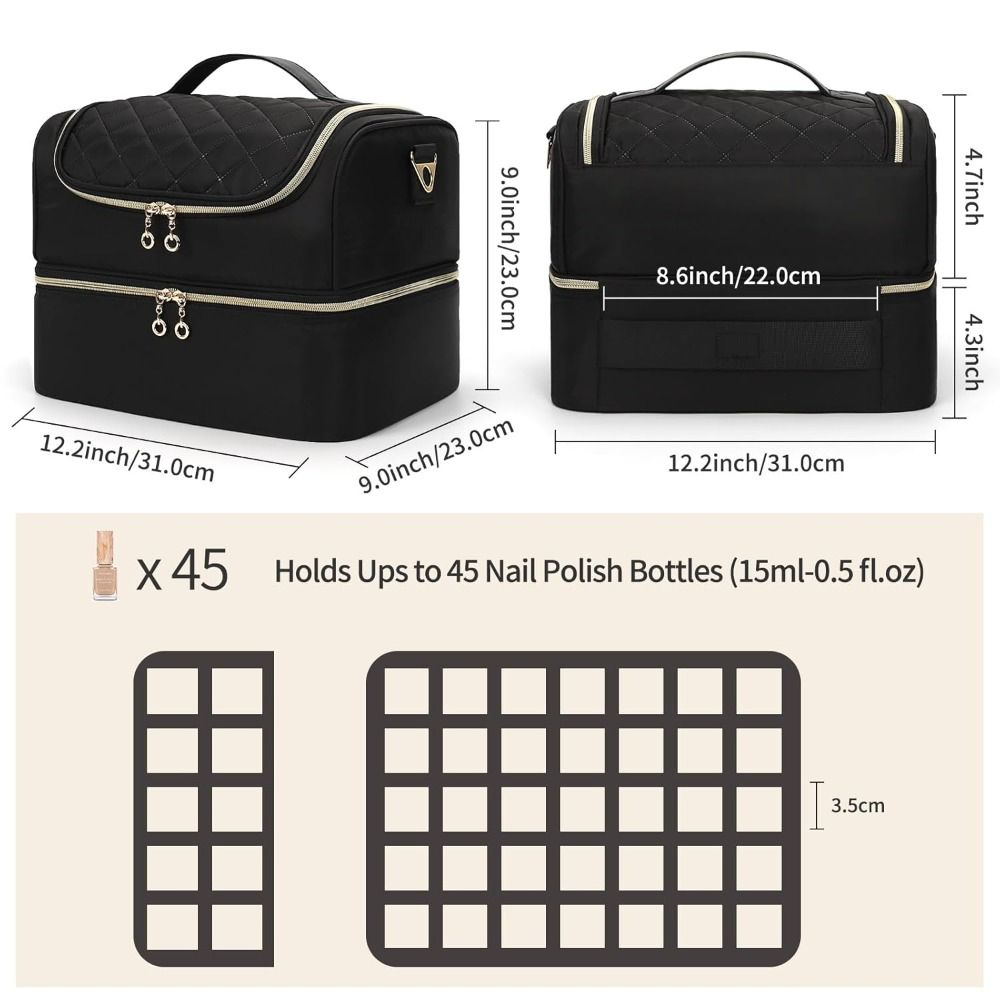 Bolsa Organizadora de Esmaltes - Tech Woven Accessories avaliação e preço