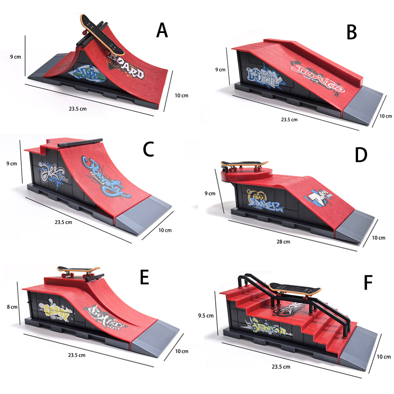 Diy dedo skatepark 6-em-1 conj - Tech Deck Accessories avaliação e preço