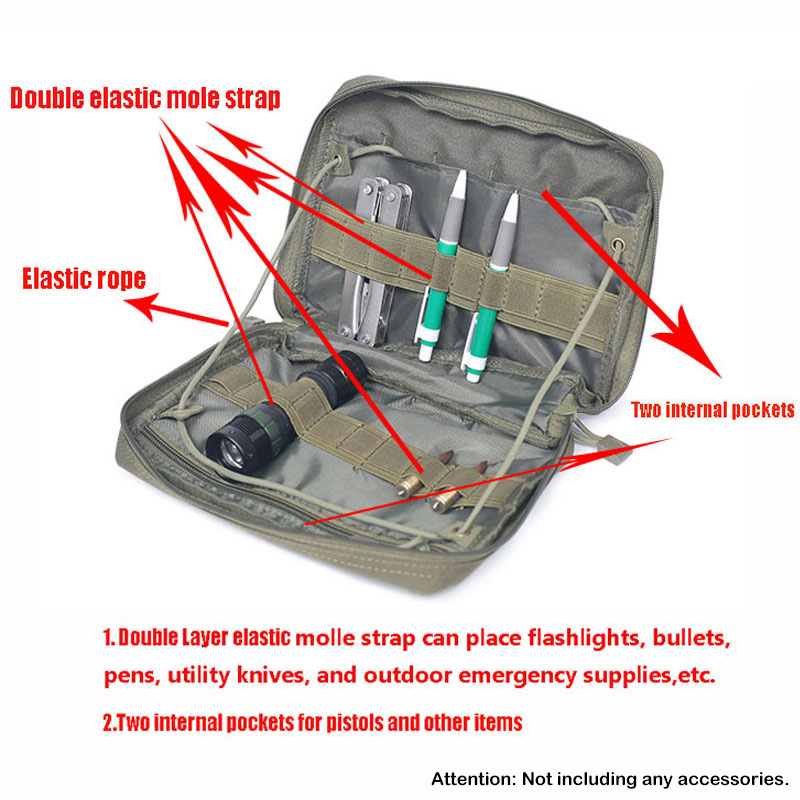 Outdoor First Aid Kit Pouch, M - Tech Accessories Bag avaliação e preço