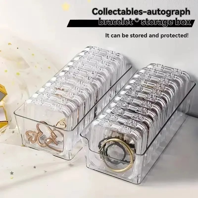 10 caixas acrílicas de armazen - Tech Accessories Box avaliação e preço