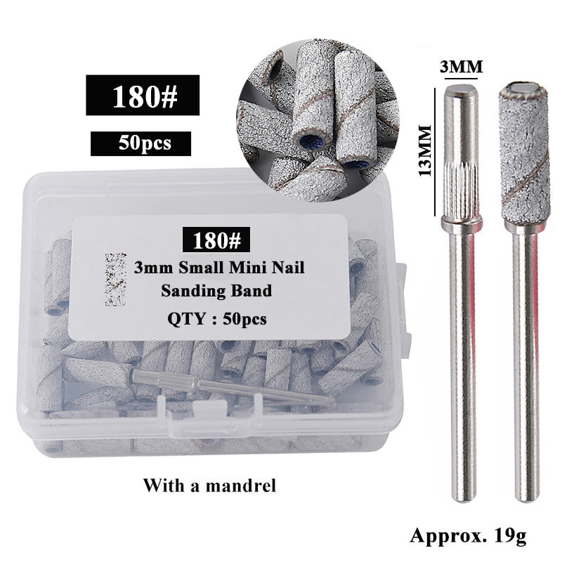 50 pçs/caixa 3mm mini lixa ban - Tech Accessories Box avaliação e preço