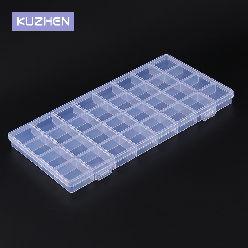Transparente Rectangle Nail Ar - Tech Accessories Box avaliação e preço