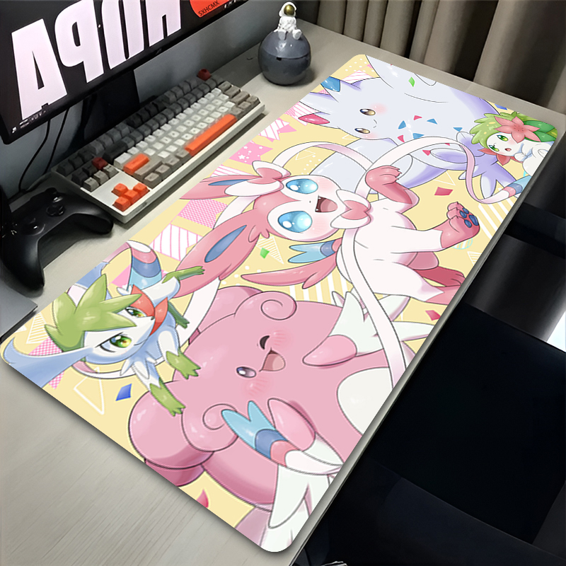 Mousepad Grande Rosa Fofo XXL  - Tech Accessories For Desk avaliação e preço