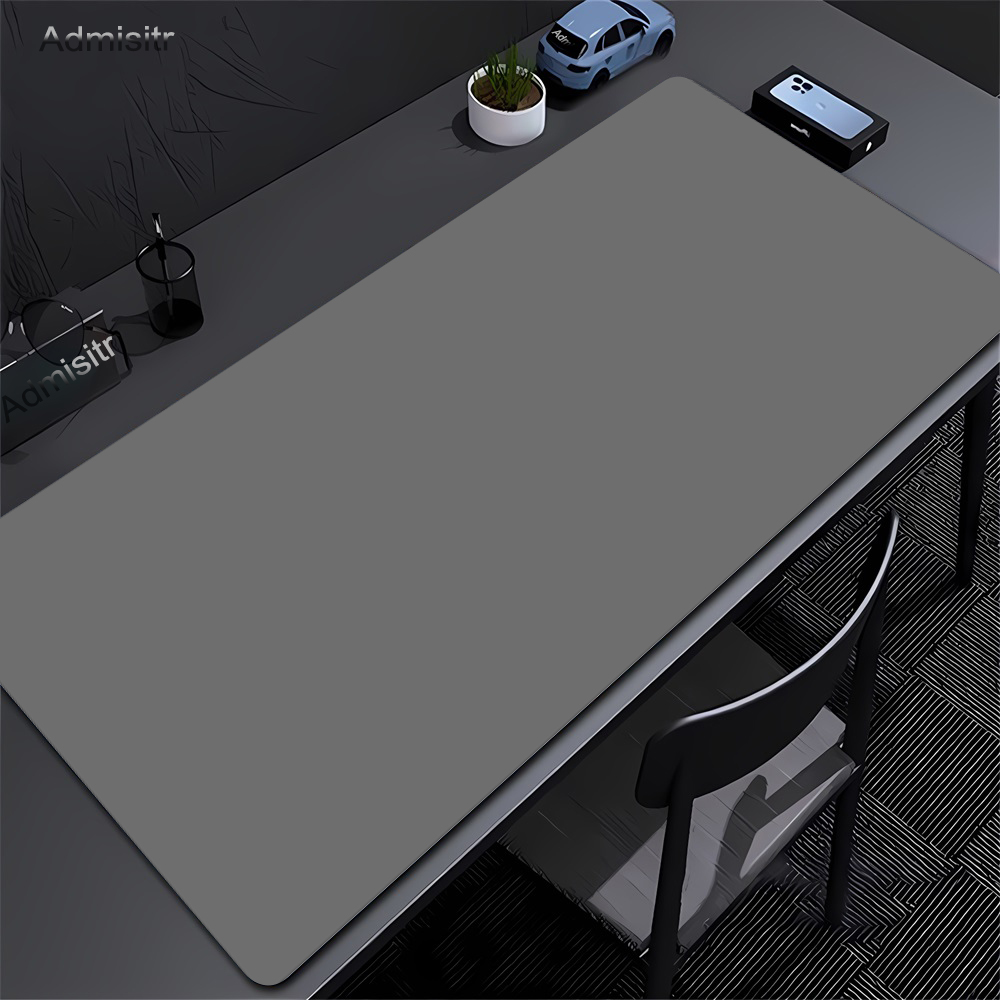 Grande preto mouse pad cor sól - Tech Desktop Accessories avaliação e preço