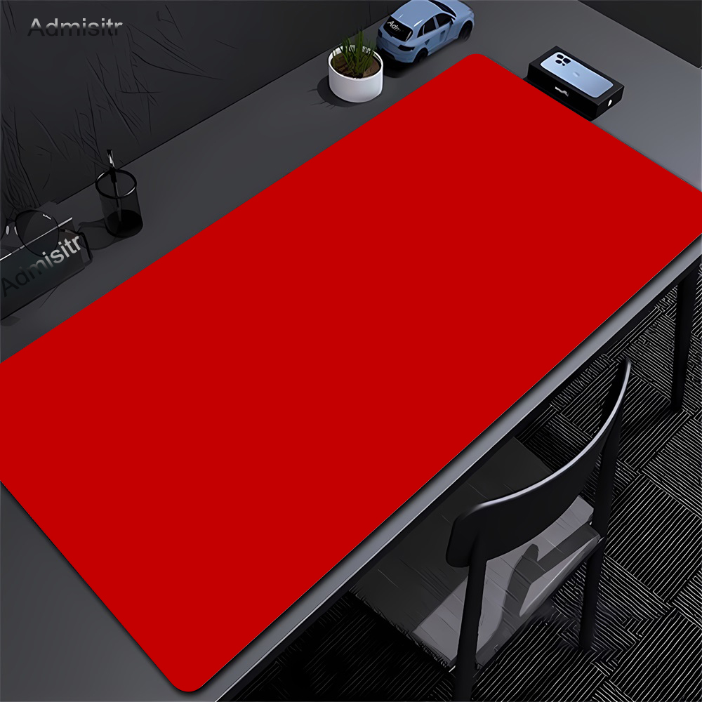 Grande preto mouse pad cor sól - Tech Desktop Accessories avaliação e preço