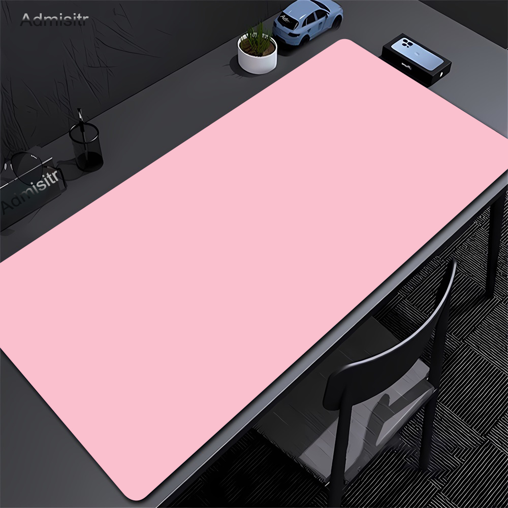 Grande preto mouse pad cor sól - Tech Desktop Accessories avaliação e preço