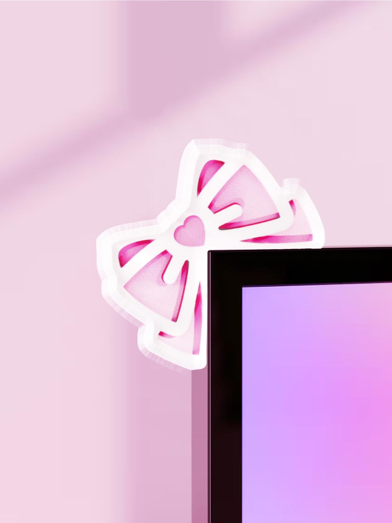 Kawaii arco monitor decoração  - Tech Desktop Accessories avaliação e preço
